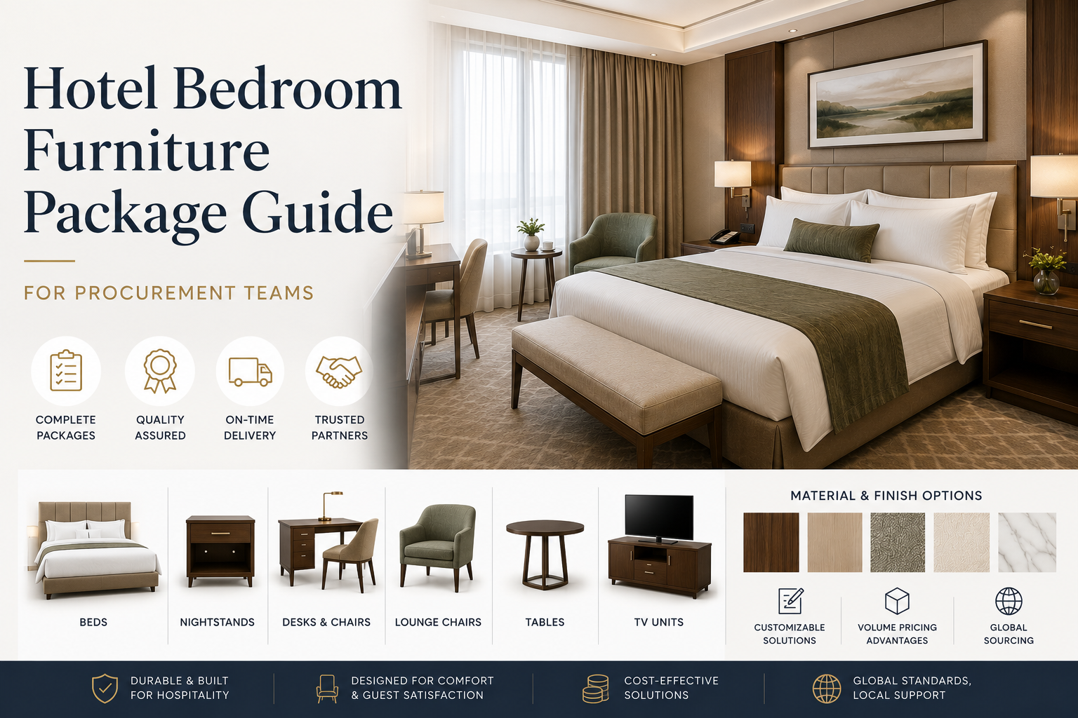 Hotel Bedroom Furniture Package Guide for Procurement Teams
